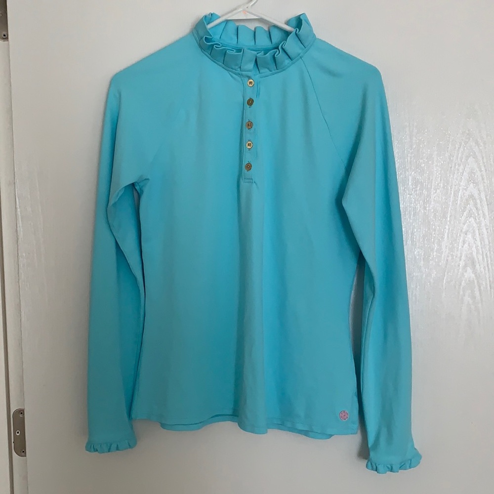 Lilly Pulitzer Hutton polo top